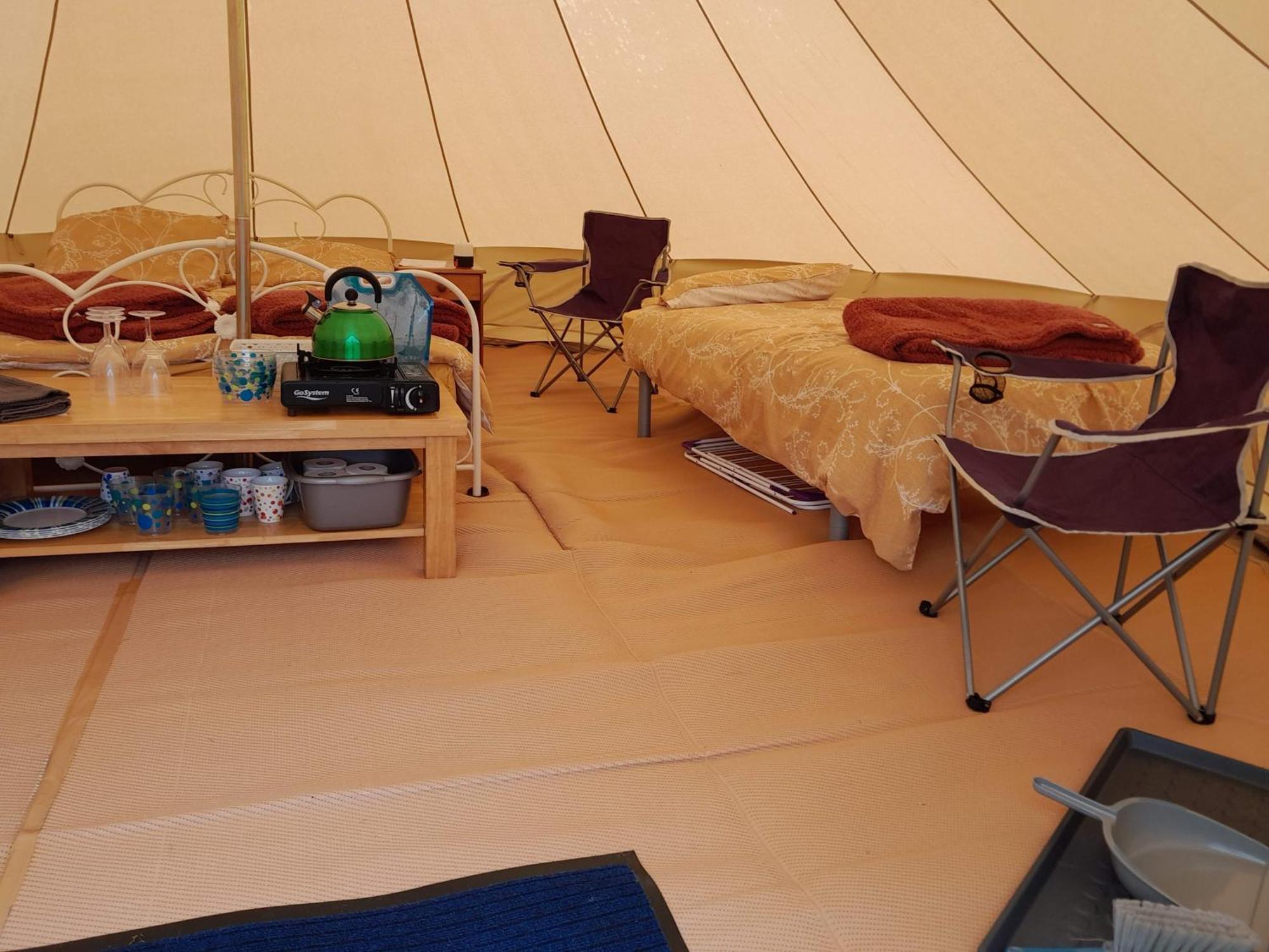 Cornish Skies Glamping Pool Dış mekan fotoğraf