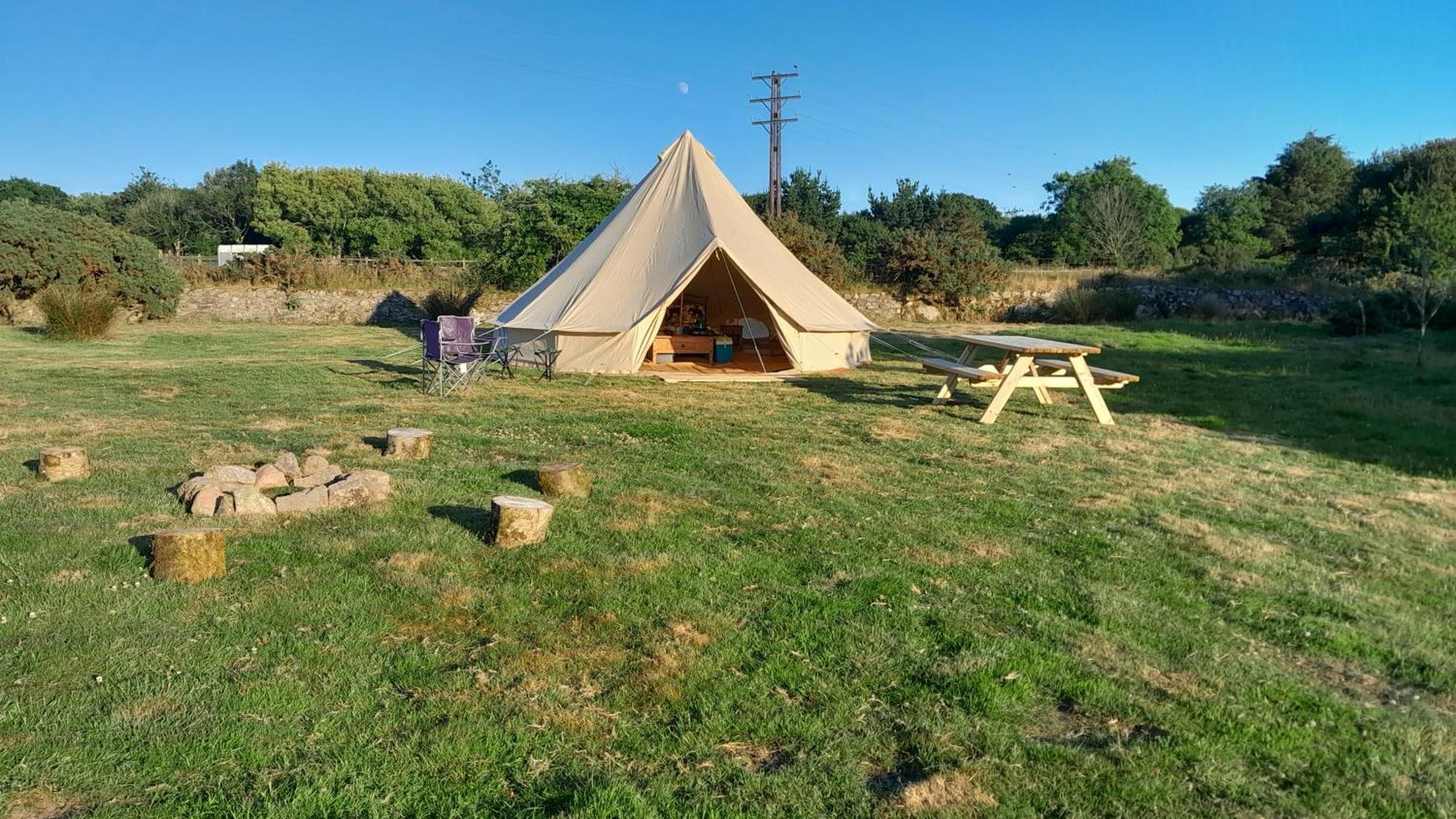Cornish Skies Glamping Pool Dış mekan fotoğraf
