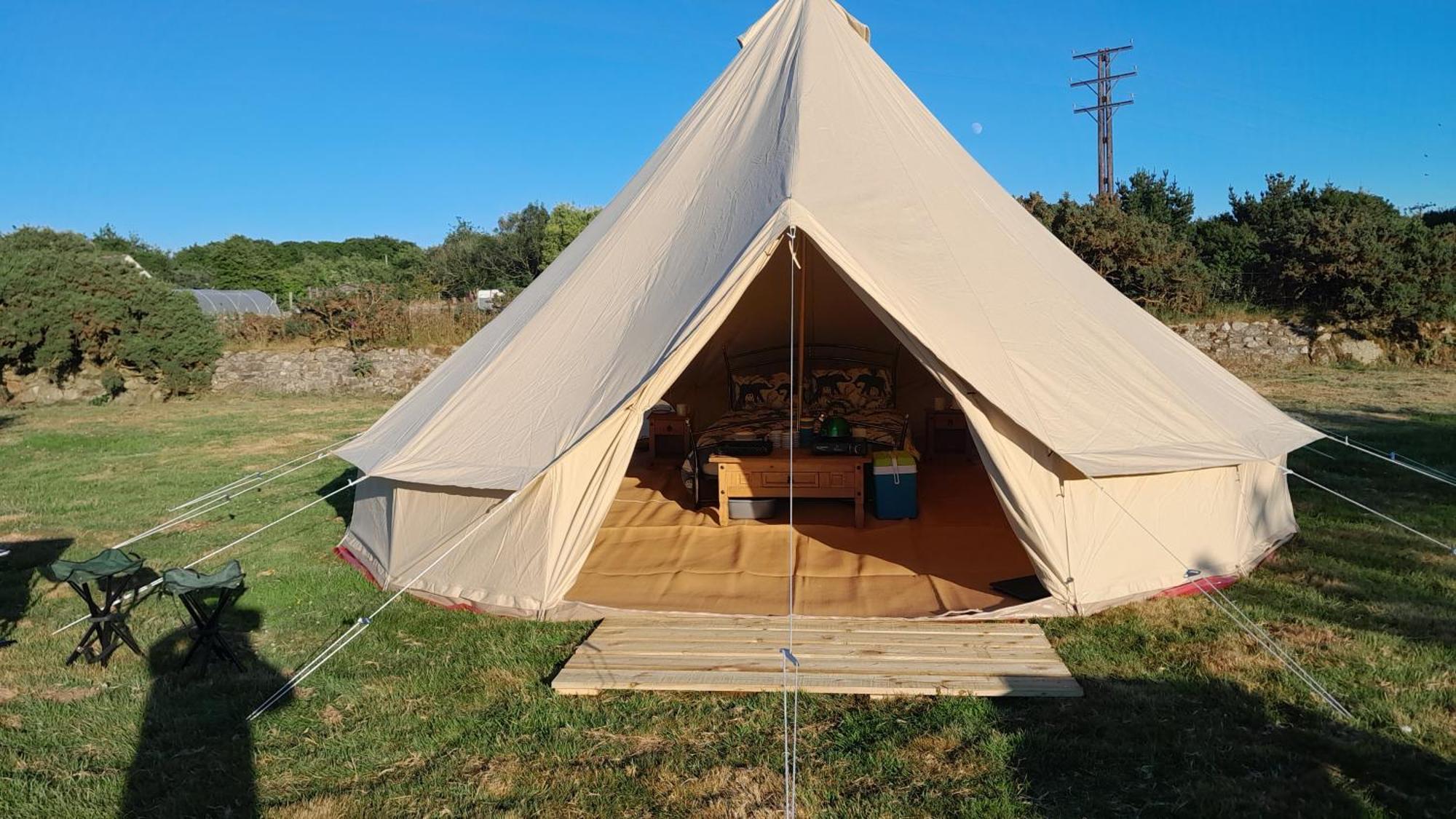 Cornish Skies Glamping Pool Dış mekan fotoğraf