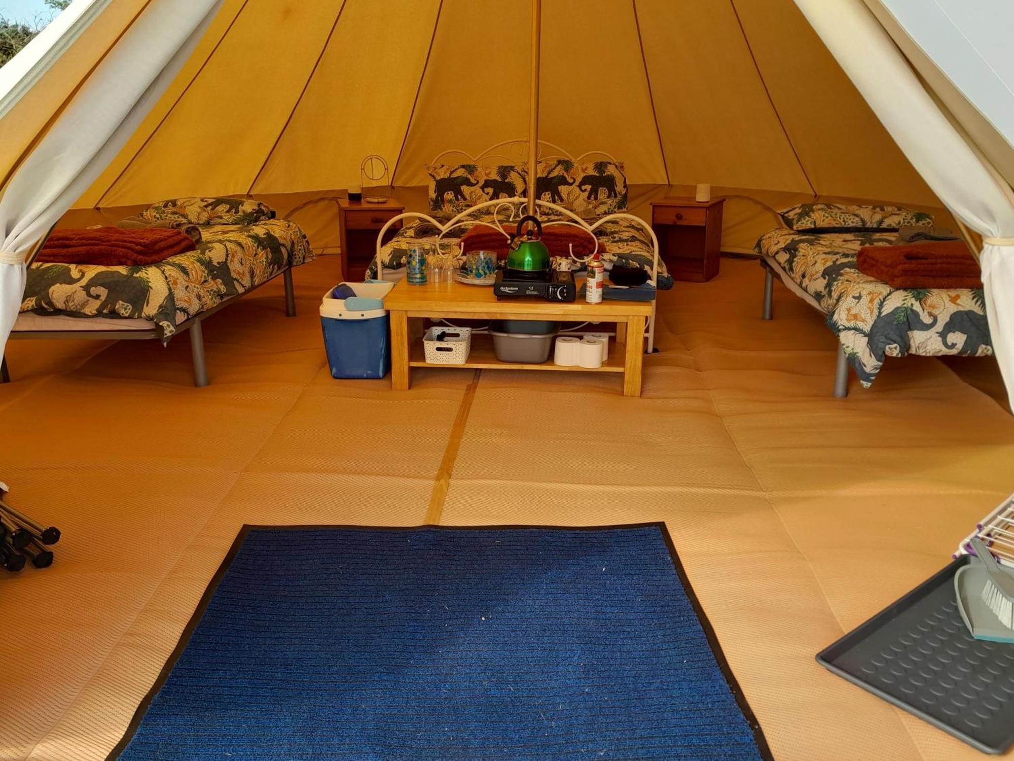 Cornish Skies Glamping Pool Dış mekan fotoğraf